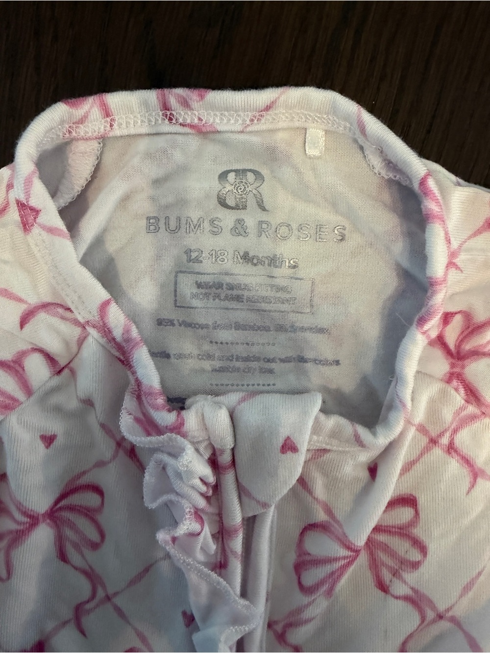 Bums and Roses Convertible Ruffle Romper - Picture 4 of 5